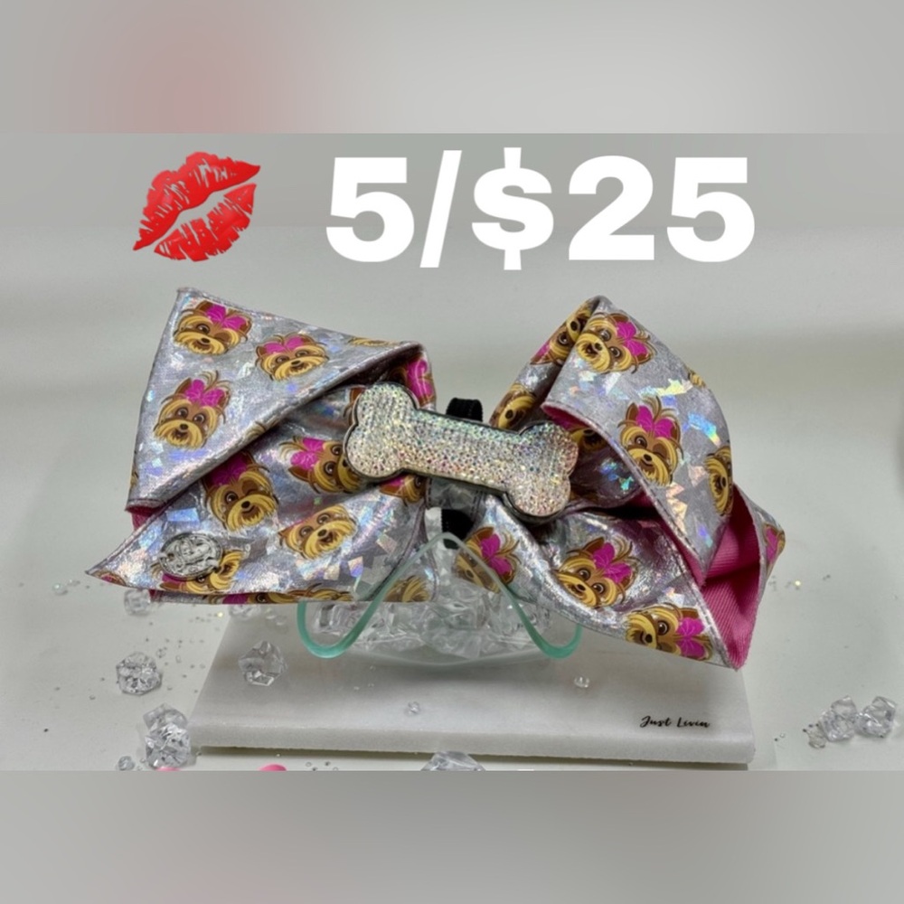 💋 Gigantic Collar Party Bow - Picture 1 of 9